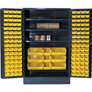 Quantum Storage Cabinet With 137 Bins   48in. x 24in. x 78in. Size