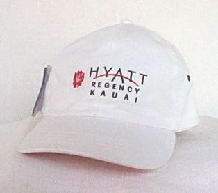 HYATT REGENCY RESORT SPA KAUAI HAWAII GOLF HAT CAP TEXACE VINTAGE USA