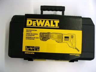 Dewalt DW304PK Reciprocating Saw Kit w Hard Case Brand New