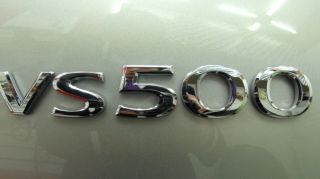 KDM Hyundai Equus Rear Tailgate VS500 Chrome Word Emblem Badge 2 3DAY