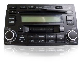 06 07 08 Hyundai azera Infinity Radio Stereo 6 Disc Changer  Tape