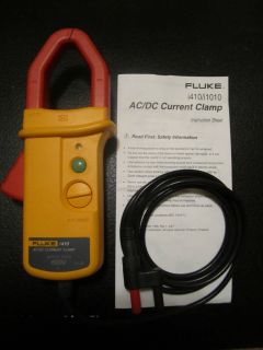 Fluke i410 AC DC Current Clamp 600 Volt 400 Amp Cat III
