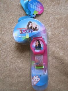 iCarly Digital LCD Watch Gift Set New