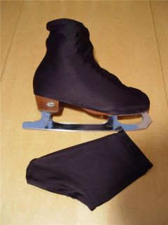 Ice Skate Boot Covers Black