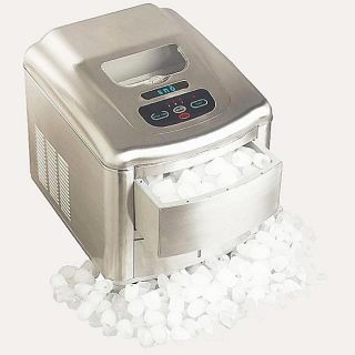 Whynter T 2M Portable Ice Maker Stainless Steel