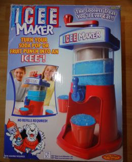 Spin Master Toys Icee Maker Slushie Snow Cone Machine with Hand Crank