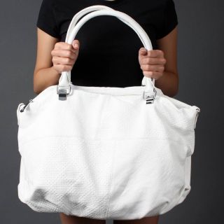  Soft PEBBLED Embossed Pattern Women Designer Icon Crossbody Bag