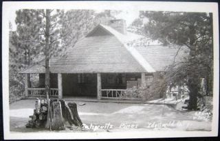 Idyllwild CA 1930s Tahquitz Pines Lodge RPPC