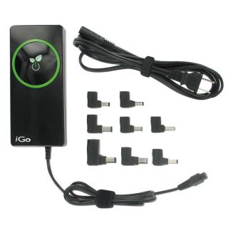iGo Green 90W Universal Notebook  AC Adapter w USB 8 Power Tips