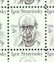 1982 Igor Stravinsky 1845 Full Mint MNH Sheet