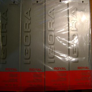 Schwarzkopf Igora Royal 6 5 Professional Hair Color RED SILVER BOX