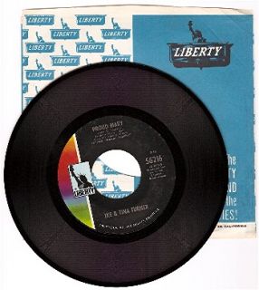 Ike Tina Turner Proud Mary 45 RPM Liberty 56216 NM