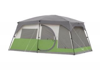 Coleman Vacationer 10 Person 15 x 10 Cabin Tent Lighted Fan