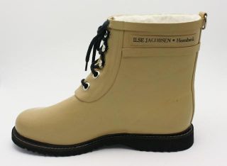 JCrew Ilse Jacobsen Hornbaek Wellington Boots $154 New 41 US 9 5 Camel