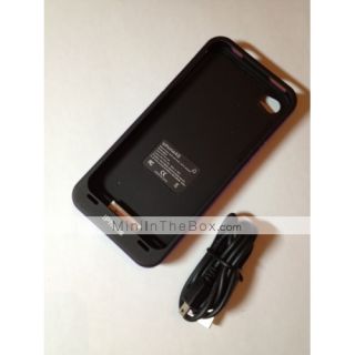 USD $ 23.29   Rechargeable External Battery with Case for iPhone 4 and