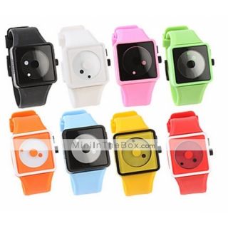 USD $ 19.73   Unisex Funcky Style Silicone Wrist Watchs (5 Pack