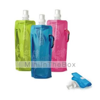 USD $ 3.49   Foldable Water Bottle (480ml.),