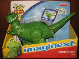 Imaginext Toy Story Large Walking Talking Rex Dinosaur Figure