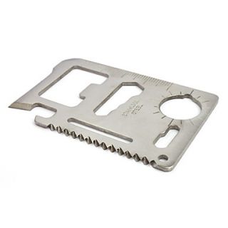 USD $ 1.69   11 in 1 Multi Functional Stainless Steel Tool Card (2