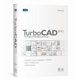 TurboCAD V2 Mac Turbo CAD 2D Drafting Design IMSI New SEALED
