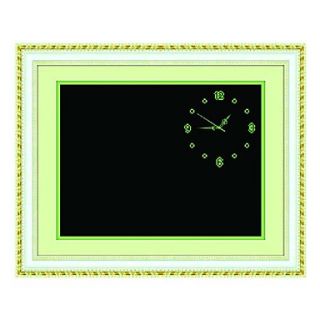 USD $ 13.49   DIY Sunflower Pattren Fluorescent Cross Stitch Clock