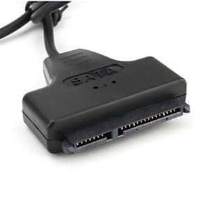 EUR € 6.15   USB til micro SATA 7 15 pin adapter, Gratis Fragt På