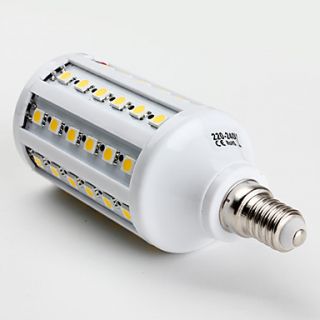 E14 SMD 5050 60LED 800lm 10W warmweiß Mais Glühbirnen (220 240V)