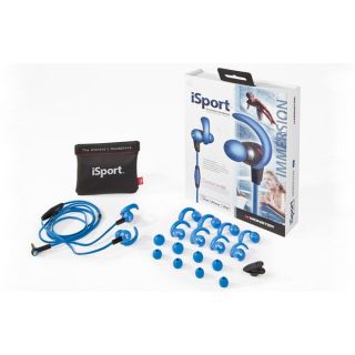 New Monster Isport Immersion with ControlTalk in Ear Headphones Blue