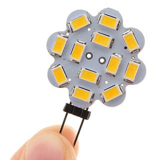 G4 6W SMD 500 12x5630 560LM 3000 3500K lumière chaude Lotus blanc en