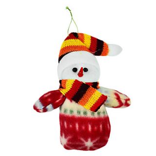 USD $ 2.19   Christmas Red Lint Ornaments Of Snowmen(13cm),