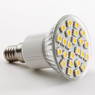 EUR € 5.14   e14 5050 SMD 24 LED warmweiß 130 150lm Glühlampe