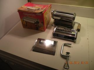 Imperia de Luxe Pasta Maker Made in Italy with Box