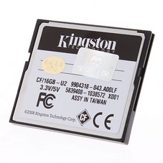 16 GB Kingston Ultimate 266X CF Compact Flash la tarjeta de memoria