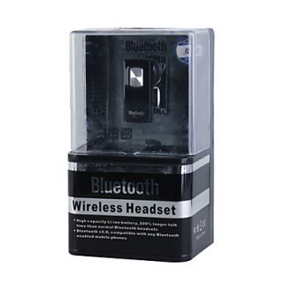 USD $ 12.99   A19 Mini Bluetooth Handsfree Headset Black,