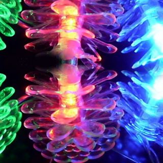4M 2.5W 20 LED Colorful Light Pinecones Shaped String Fairy Lamp (110