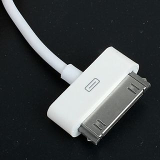 USD $ 12.19   30 Pin Female to Lightning Male Data and Charge Adapter