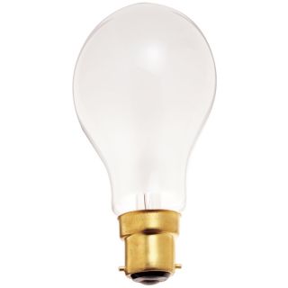  S5041 60W 230V A19 Frosted B22D Bayonet Incandescent Light Bulb