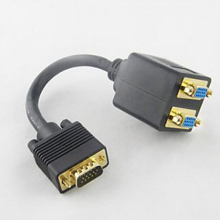  One to Two Interface VGA Cable (20 cm), Gadgets