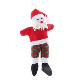 EUR € 2.20   20cm 8 Kerstman in Rode Groene Plaid Ornament van