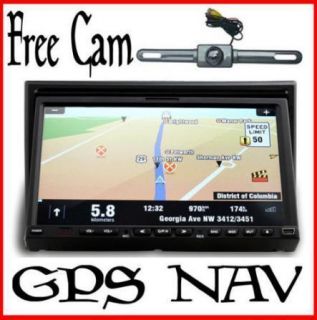 TouchScreen Car  DVD Player in dash Stereo GPS Navigation Rear