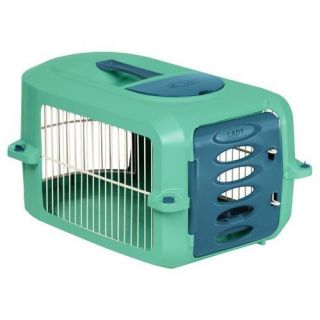 Suncast 19 inch Pet Carrier Round Dog Cat Cage Travel Tote Kennel