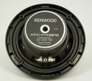 Kenwood KFC P709PS 6 1 2 inch Component Car 2 Way Speaker System 6 5