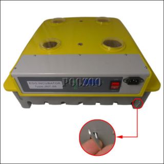 Janoel Incubator Semiautomatic Egg Turner Thermometer