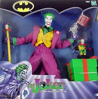 DC Comics Batman Hasbro Action Figure Joker Mego Style RARE Doll