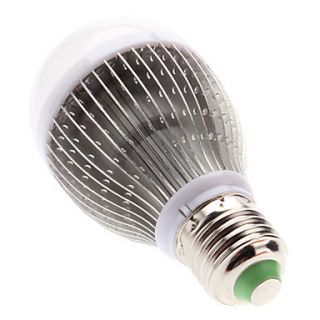 E27 6W 550 650LM 6000 6500K Branco Natural Lâmpada LED Ball (85 265V