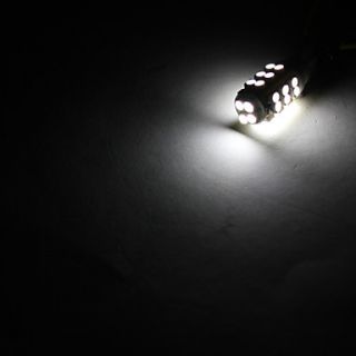 T10 3528 SMD 28 LED White Light Bulb for Car Signal Side Light (2 Pack