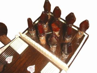 the sarangi is a very common indian classical music instrument and