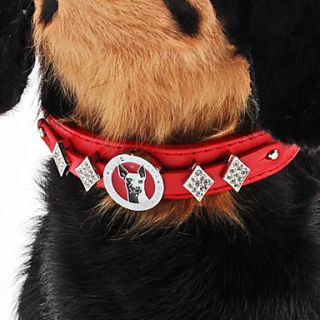 Stile del collare regolabile con strass Diamond Dogs (Collo 15 25cm