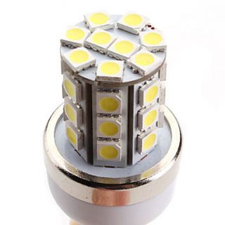 G9 6w 30x5050 SMD 500 550lm 6000 6500K naturligt hvidt lys førte majs