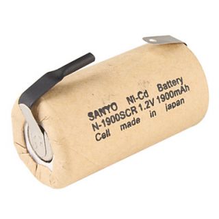 USD $ 3.29   Sanyo NI CD Battery (1.2v, 1900 mAh),